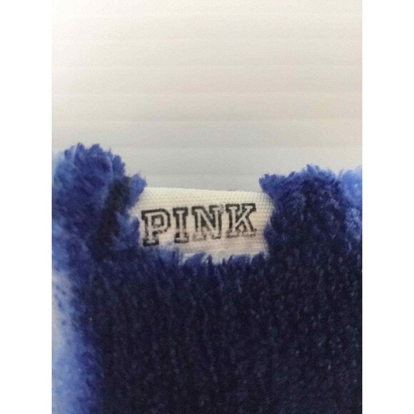 Victoria's Secret PINK Sherpa Throw Blue Ombre Limited Ed. RARE Size 60"x 72" - Picture 3 of 5